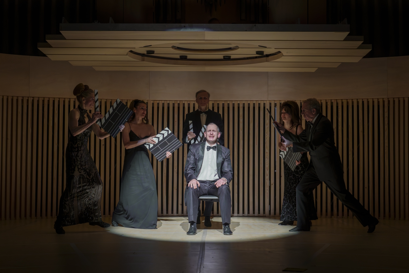 Loriot – Früher war mehr Lametta, Luzerner Theater, Foto: Ingo Hoehn