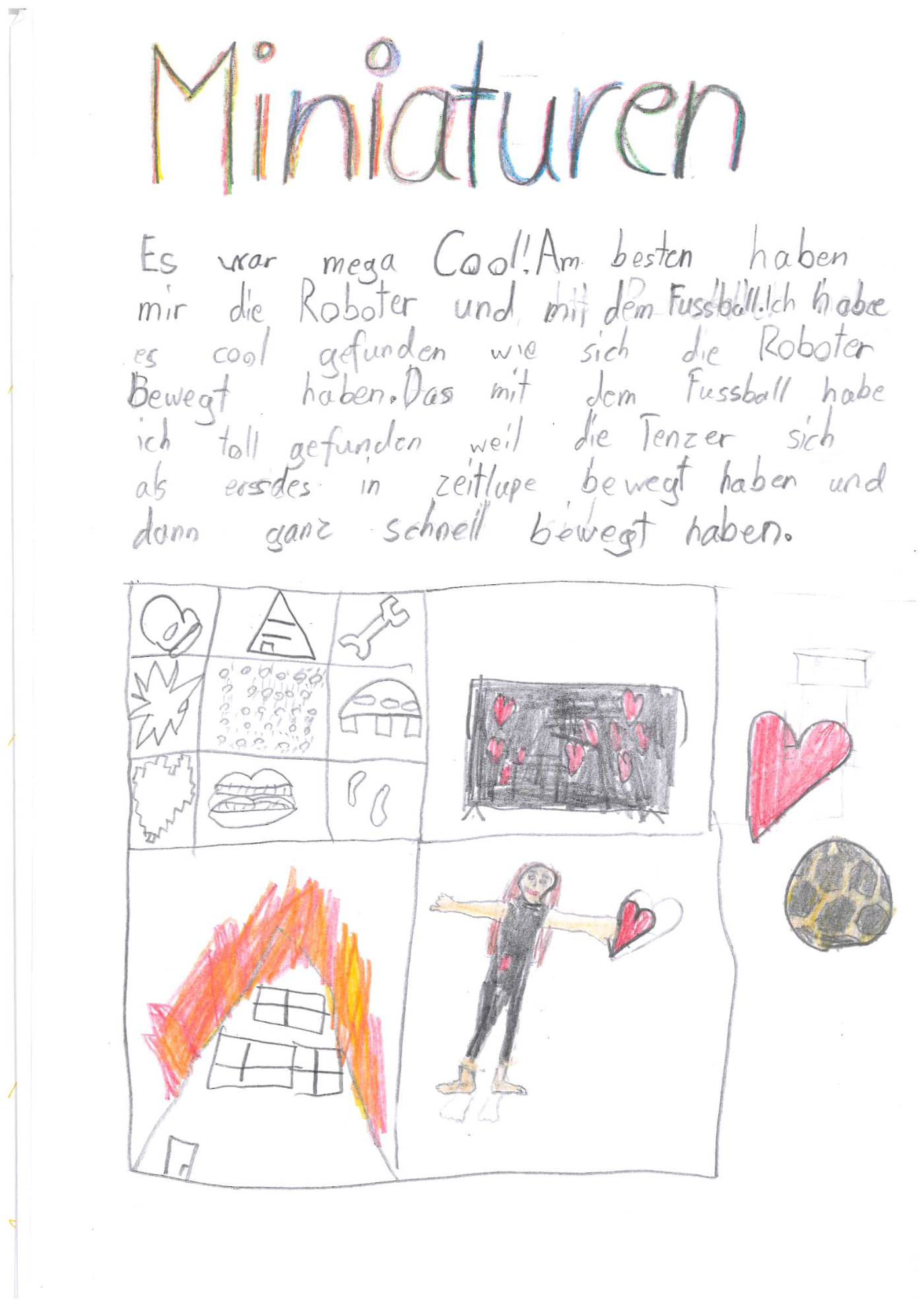 Bericht Schulklasse, «Minituren/Miniaturas», Luzerner Theater