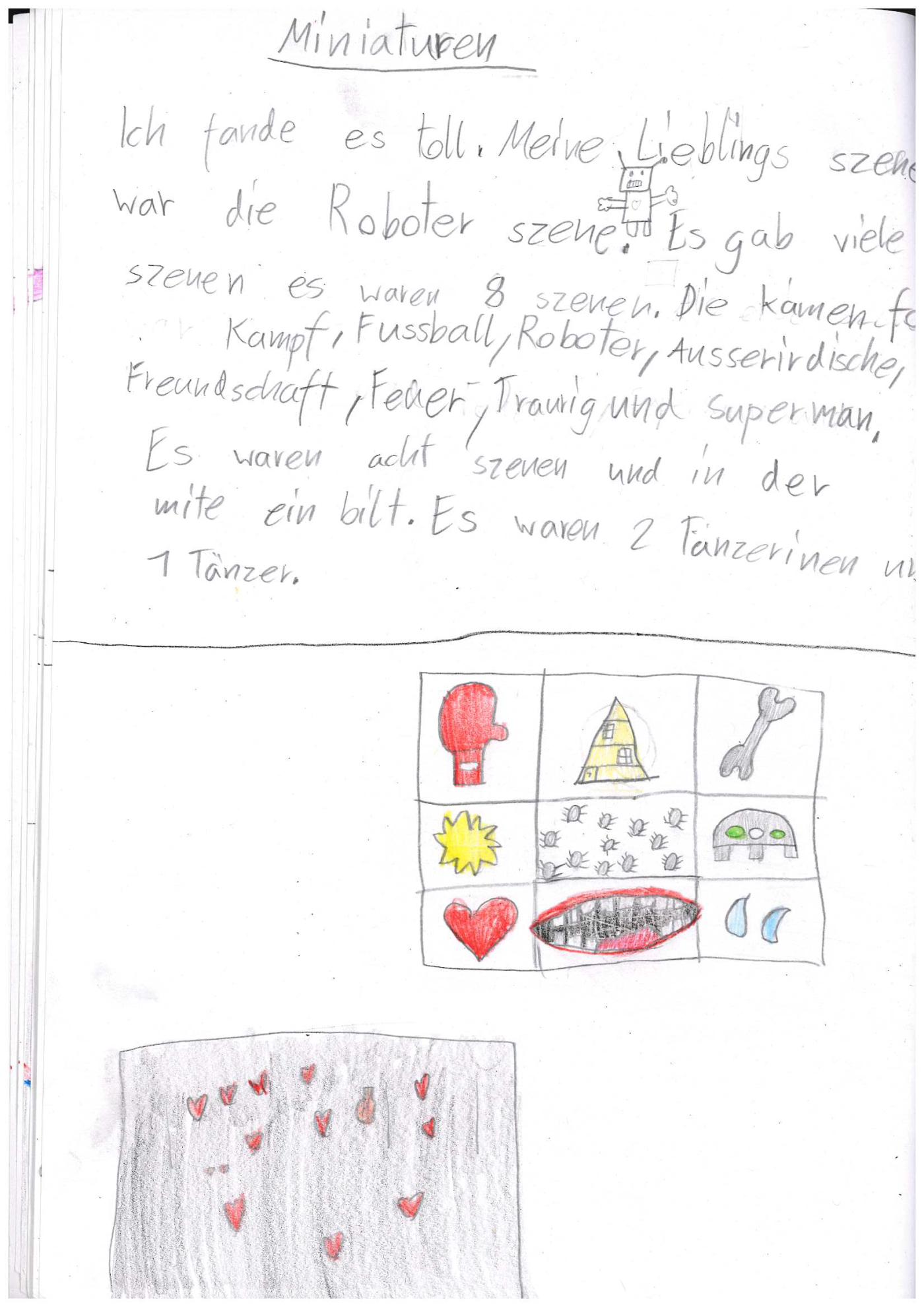 Bericht Schulklasse, «Minituren/Miniaturas», Luzerner Theater