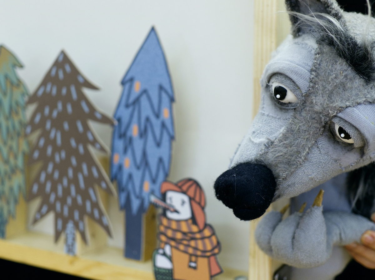 Wolf trifft Nager