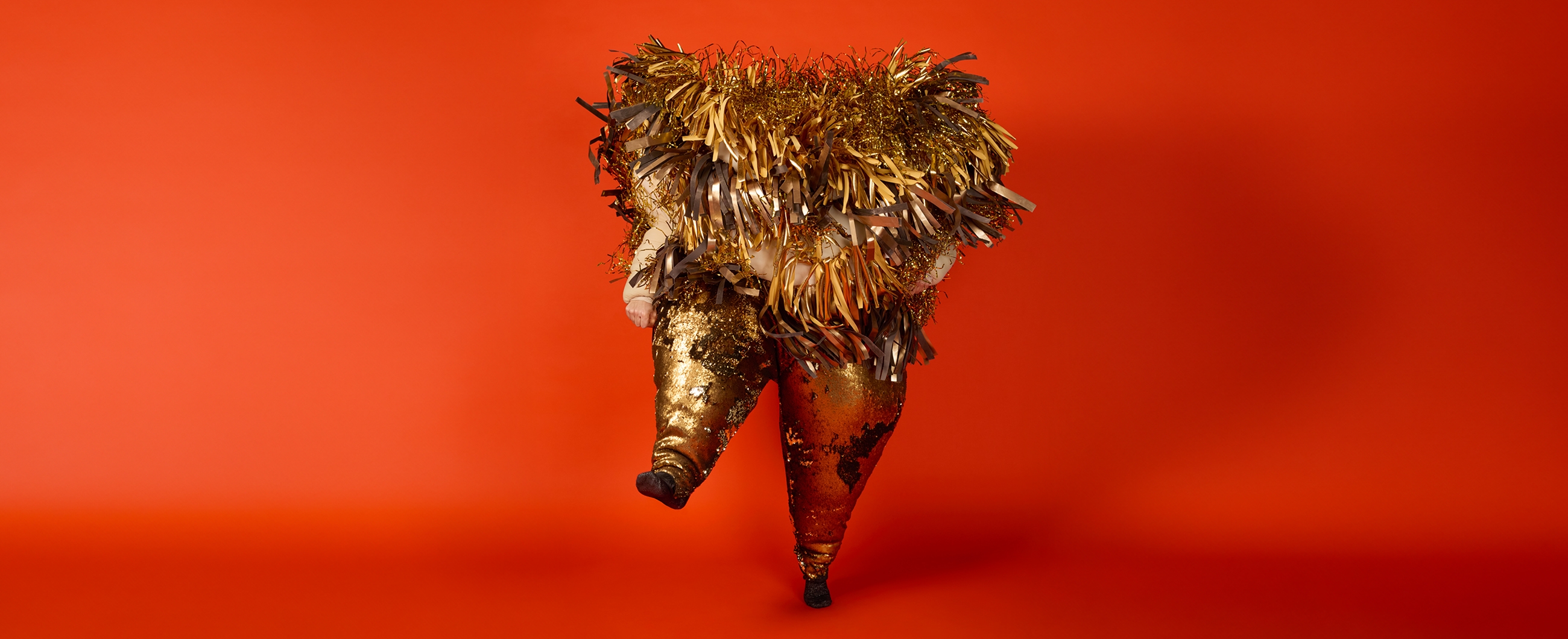 eine Art Glitzermonster
