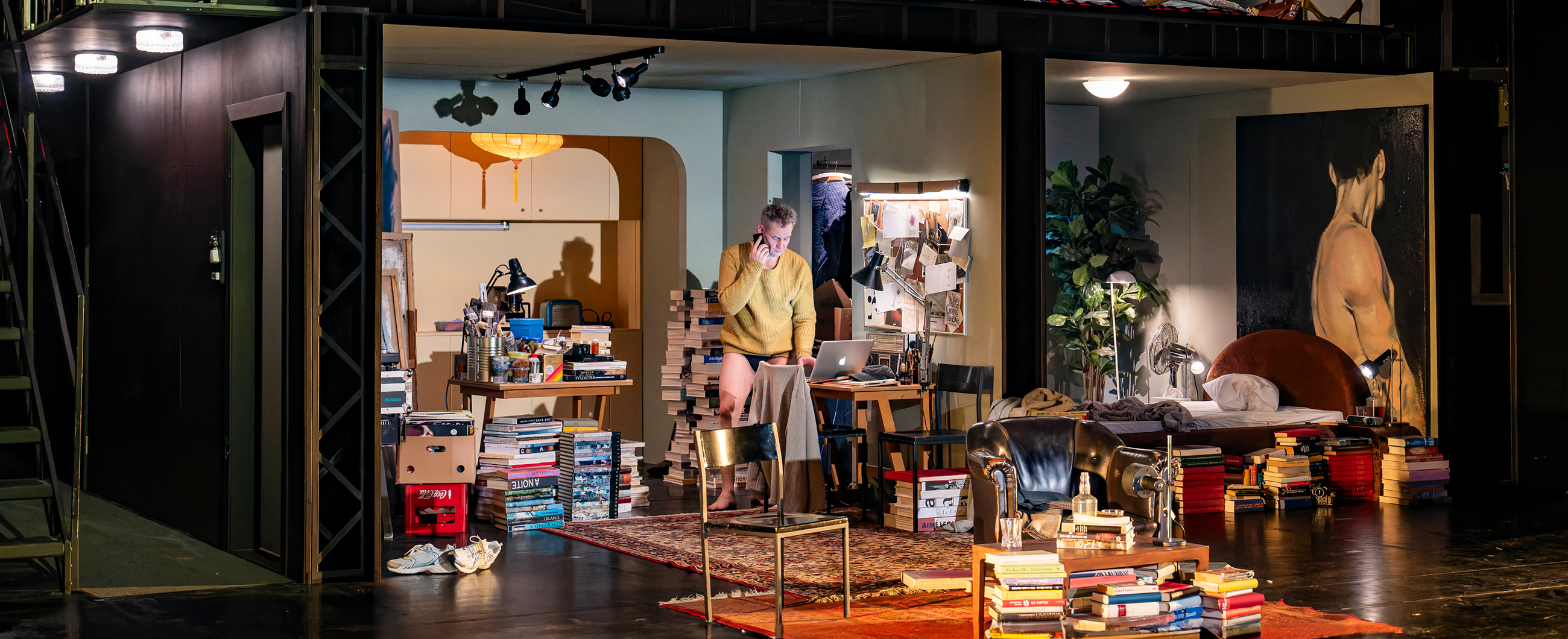 Bühnenbild von Resonanzen