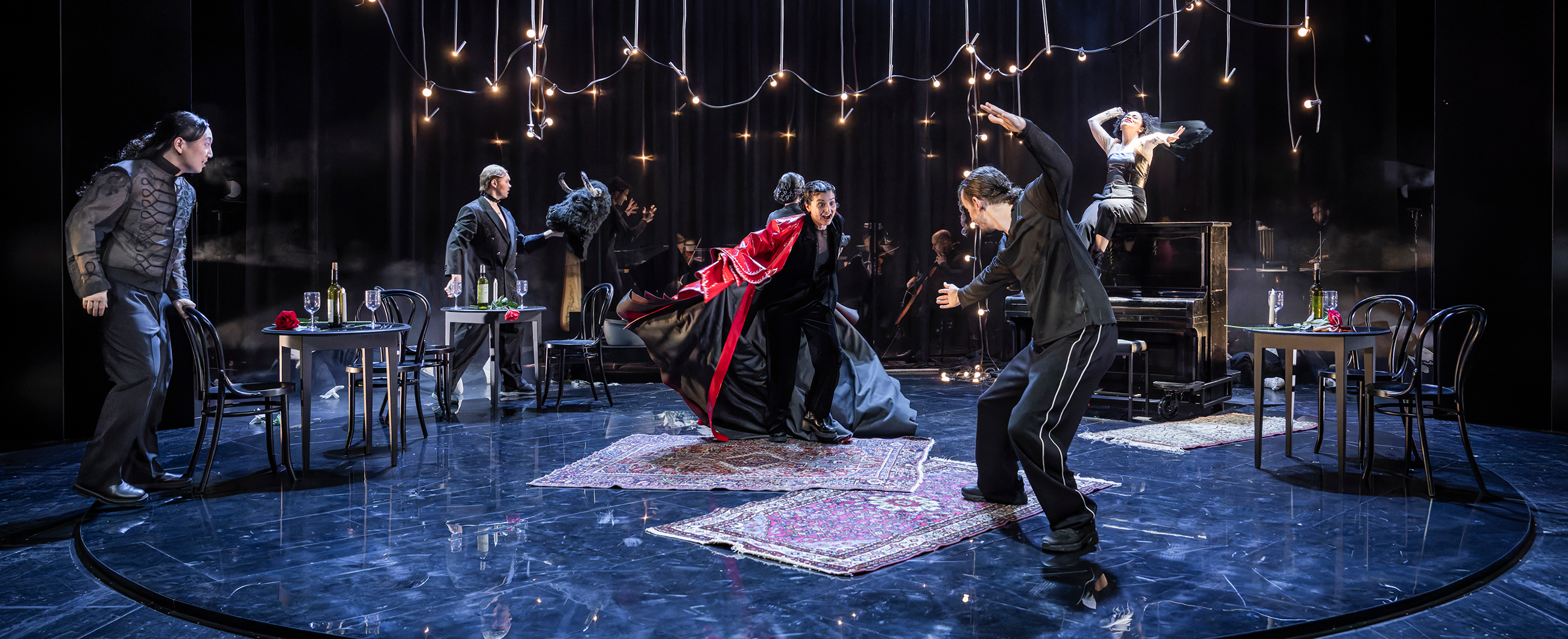 Bühnenbild von La Tragédie de Carmen